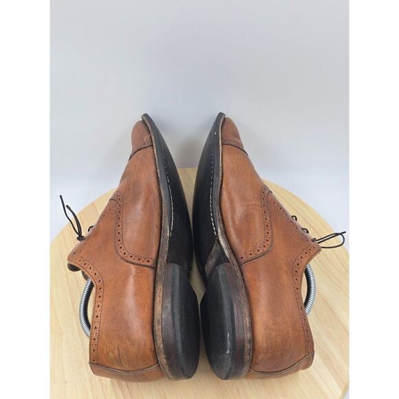 Allen Edmonds Evanston Leather  Walnut Oxford Dress Shoe Mens Sz 13D - Picture 6 of 8